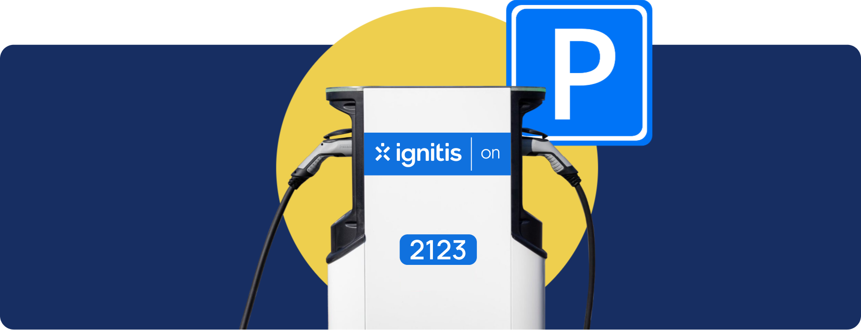 Ignitis ON ātrās uzlādes stacija.