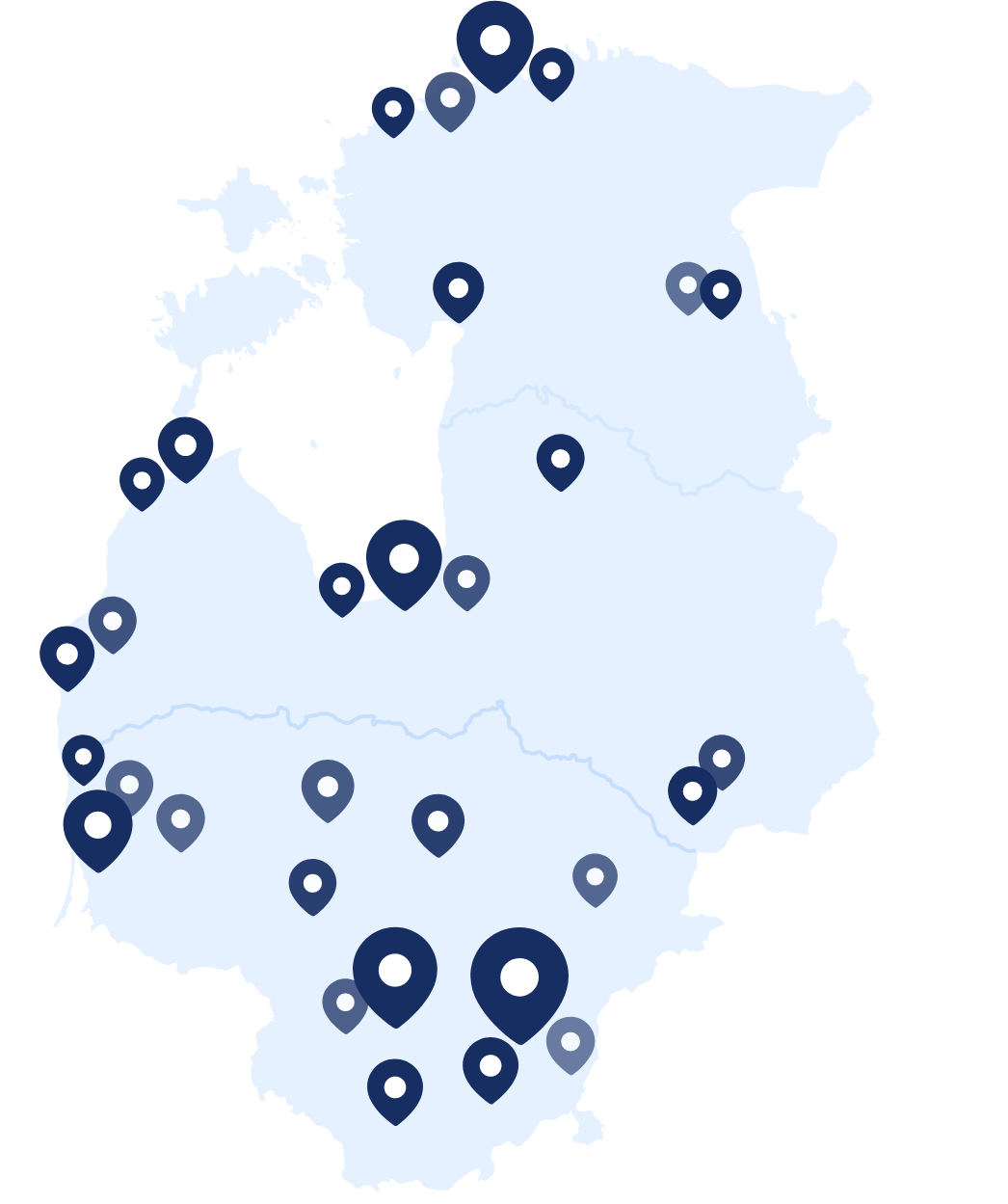 Baltic map