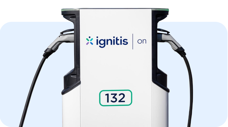 Ignitis ON lēnās uzlādes stacija