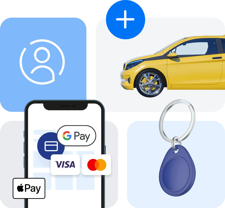 Ignitis ON elektroauto uzlādes apmaksas veidi.