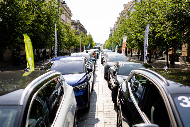 Ignitis ON elektroauto sacensības