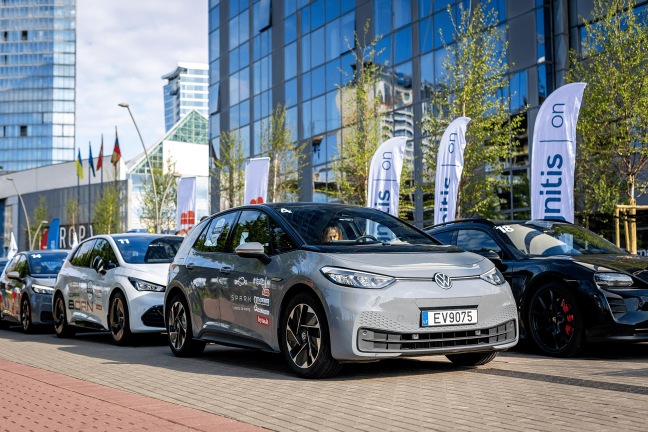 Ignitis ON elektroauto sacensības.