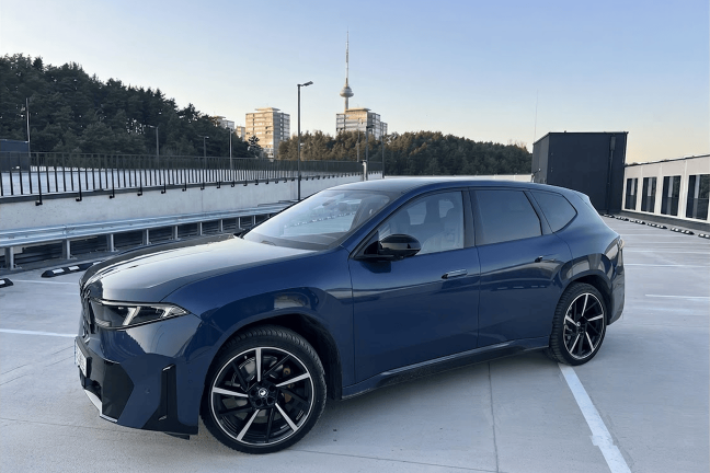 BMW „iX3 Neue Klasse“ elektroauto.
