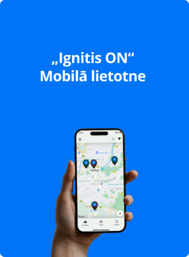 Ignitis ON mobilā lietotne